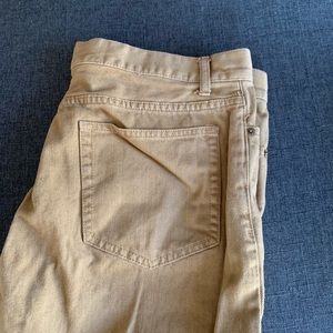 Casual pants-khaki denim